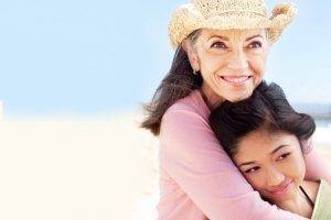 Grandmother with macular degeneration